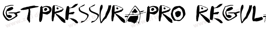 GTPressuraPro Regula字体转换